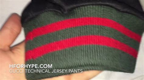 H for Hype Gucci Technical Jersey Pants Honest Review!